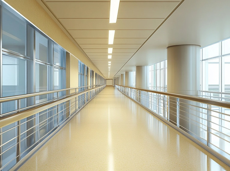 China Hospital Various Medical Corridor Handrail Customization: ECONLEY TECHNOLOGY’s Tailored Safety