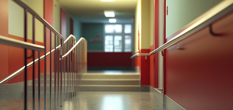 Small Hospital Various Handrails