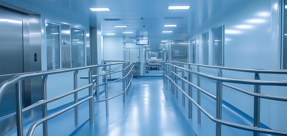 China Operating Room Crash-Resistant Handrail Customization