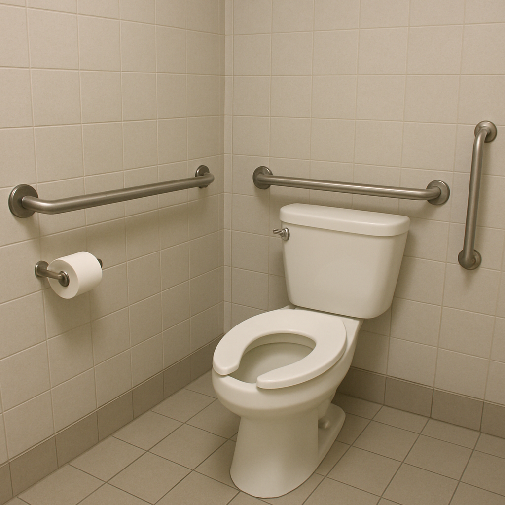 Disabled Person Bathroom Specialized Handrail