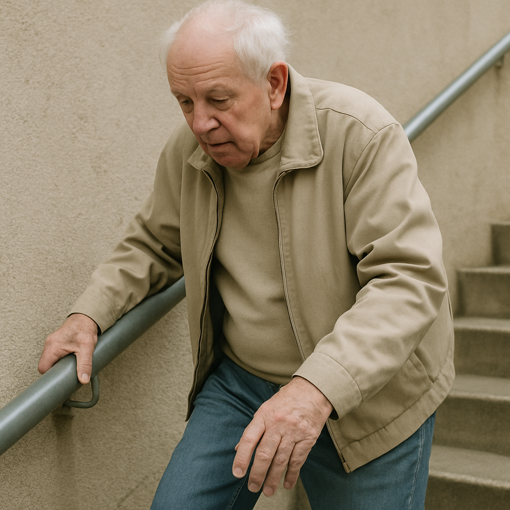 Wall-Mounted Senior Handrail