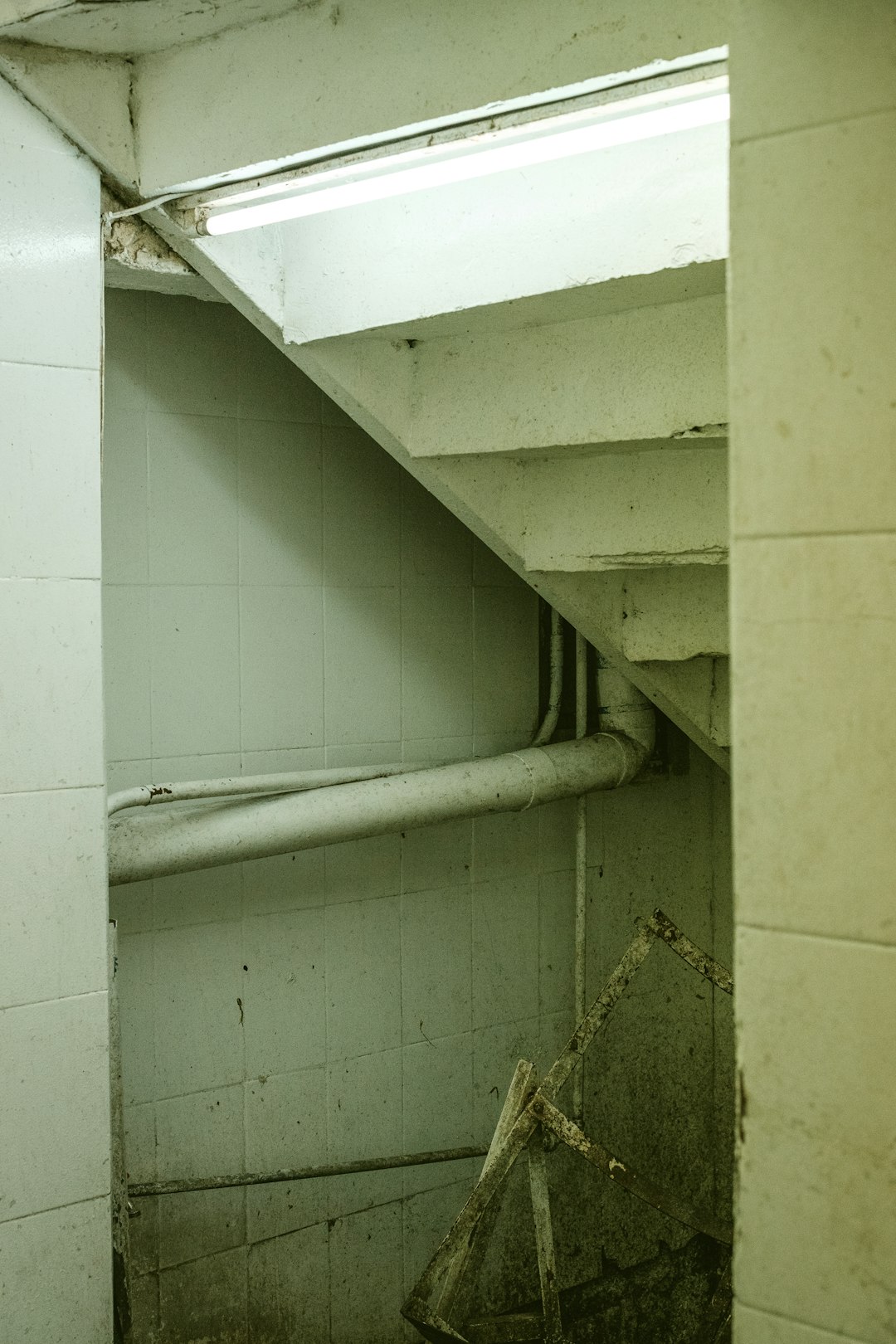 Corridor Anti-Collision Handrail Decoration Effect