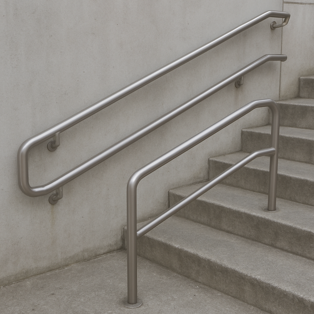 Dual-Level Nursing Home Handrail