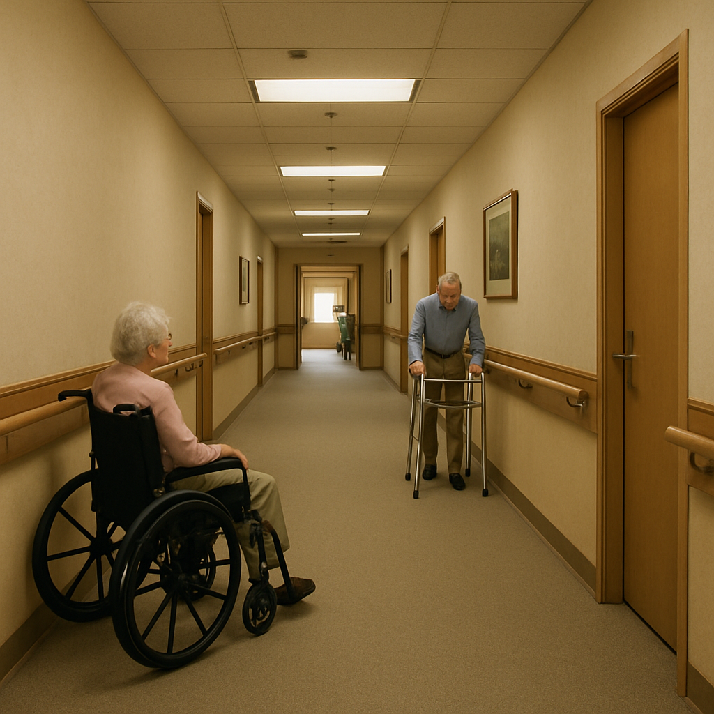 Nursing Home Accessibility Handrail Construction Solutions