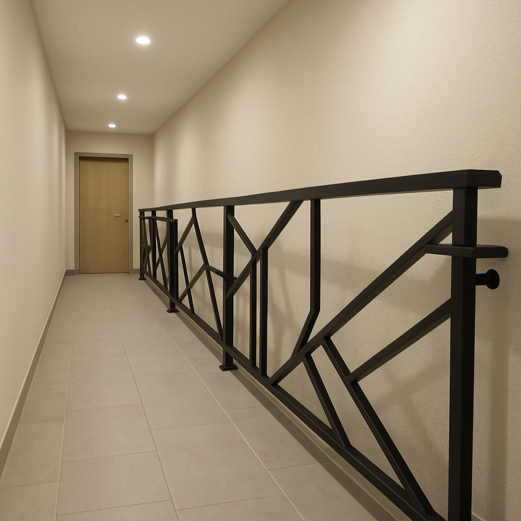 Custom Corridor Handrail