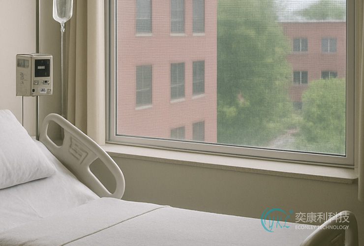 Custom Hospital Window Screens: Flame-Retardant & Antibacterial
