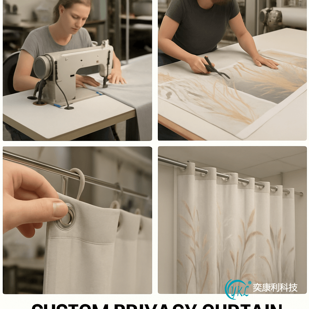 Laboratory Partition Privacy Curtain Custom Production