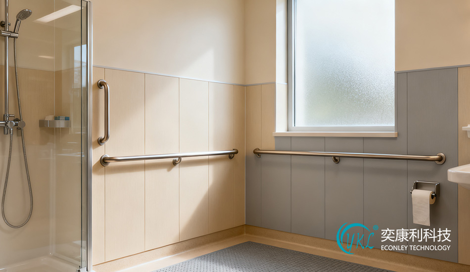 Hospital Specialized Resin Panel Installation Renderings