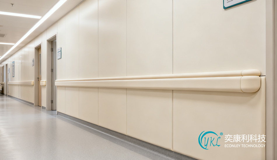 Hospital Anti-Collision Antibacterial Wall Panel Customization