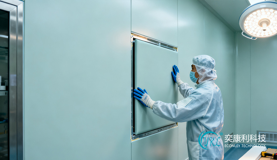 Operating Room Wall Panel Installation Solution Design