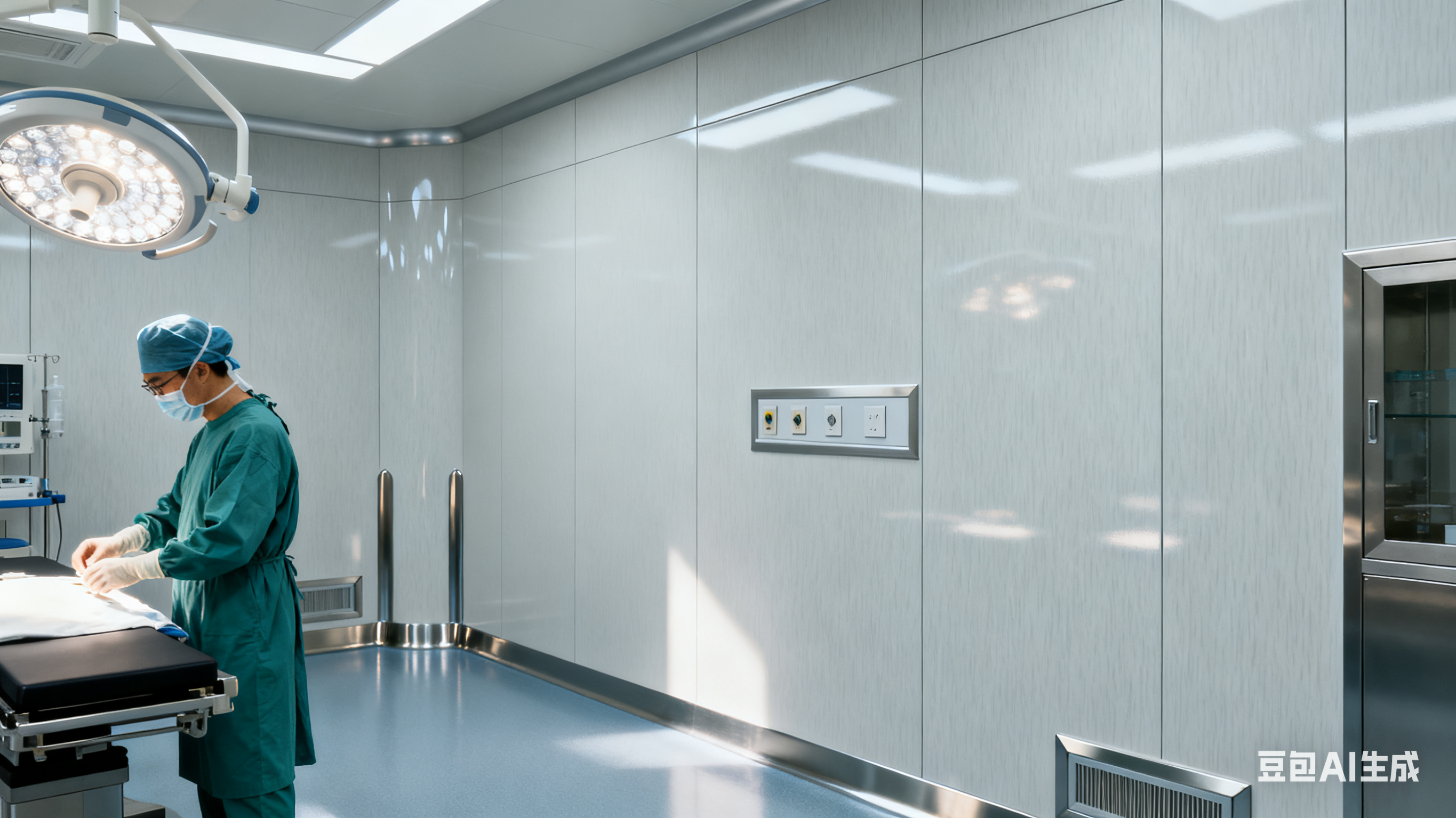 Healthcare Institution Specialized Antibacterial Wall Panel