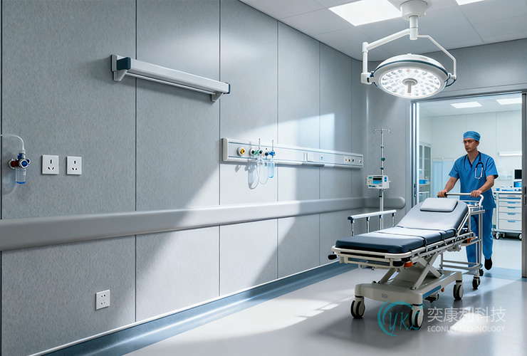 Medical Antibacterial Wall Panel Real-Life Effect Images: Visual Proof of Hygiene & Durability