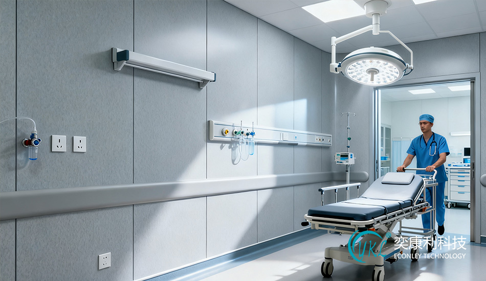 Medical Antibacterial Wall Panel Real-Life Effect Images