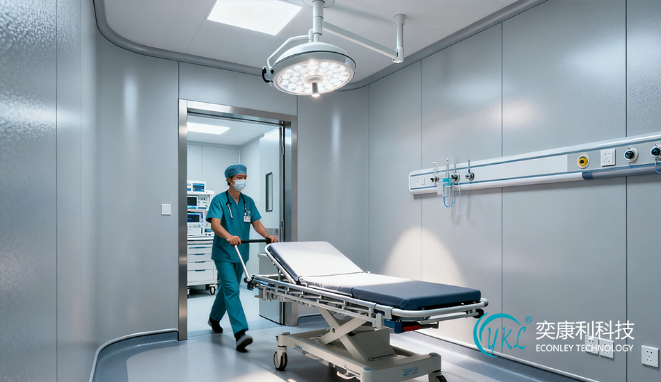 Medical Antibacterial Wall Panel Real-Life Effect Images