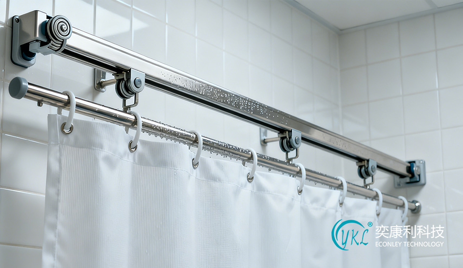 Hospital Bathroom Dedicated Curtain Track
