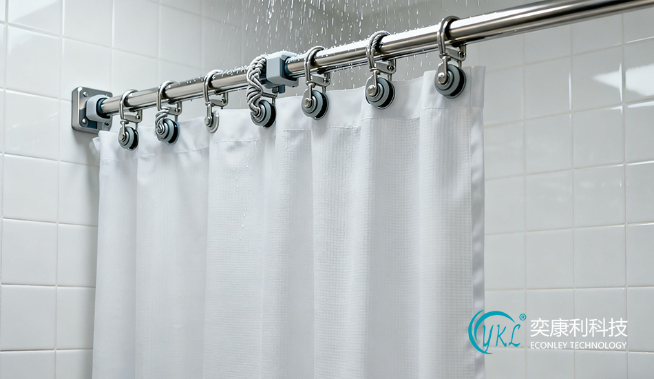 Hospital Bathroom Dedicated Curtain Track