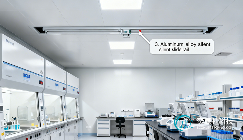 Laboratory Various Curtain Track Systems