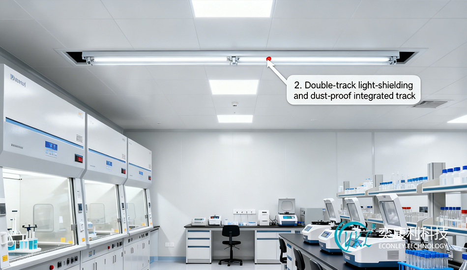 Laboratory Various Curtain Track Systems