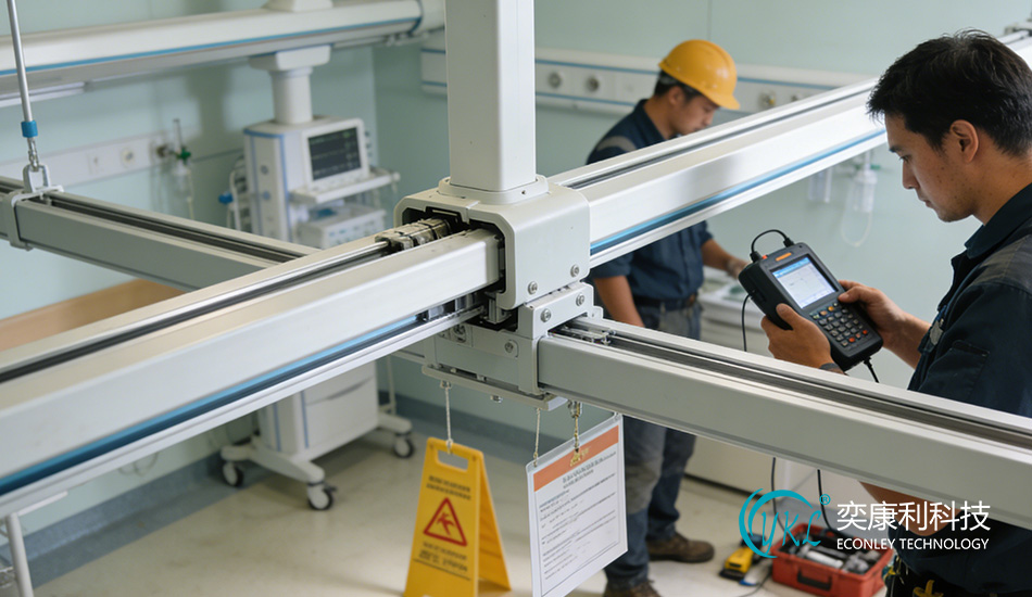 Medical Track Installation Site Photos