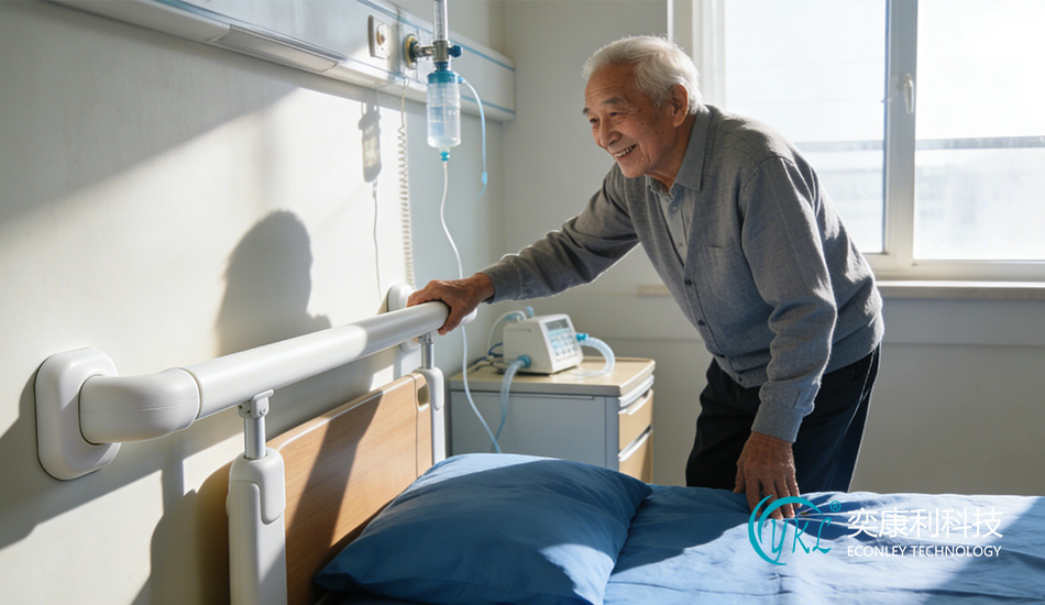 Hospital Crash Handrail Installation Process Video