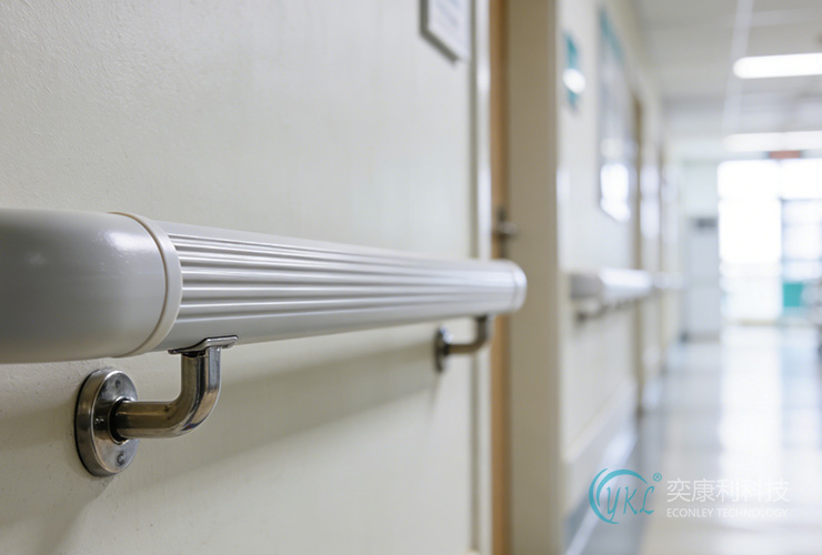 Hospital-Type PVC Crash-Resistant Handrail Reliable Safety Solution for Medical Environments