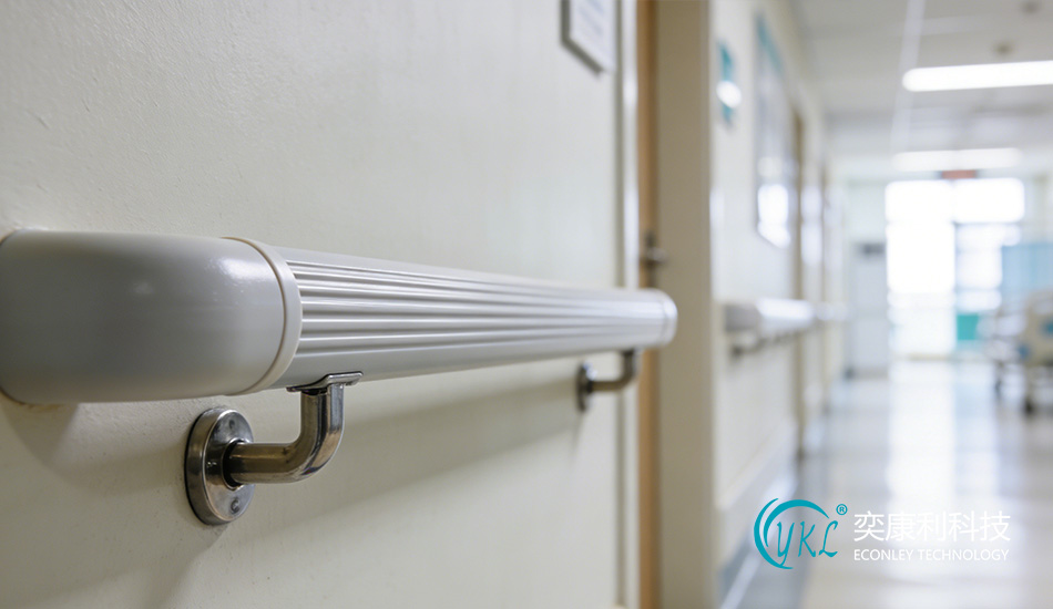 Hospital-Type PVC Crash-Resistant Handrail
