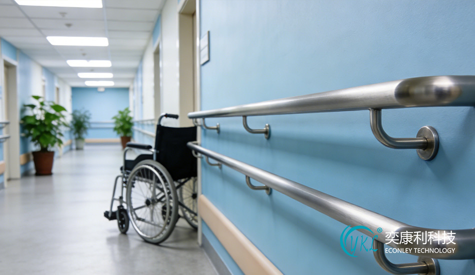 Nursing Home Corridor Handrail