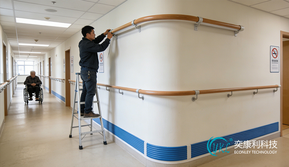 Nursing Home Barrier-Free Handrail Installation Solution