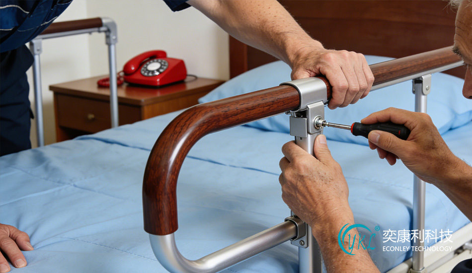 Nursing Home Handrail Installation