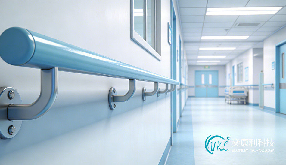 Hospital Special Crash-Resistant Handrail Effect Diagram