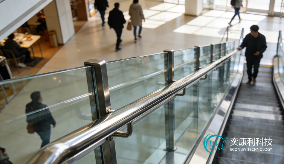 Corridor Anti-Collision Handrail Decoration Effect