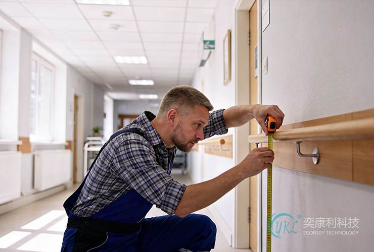 Nursing Home Handrail Installation Blueprint Guiding Safe Elderly-Centric Design