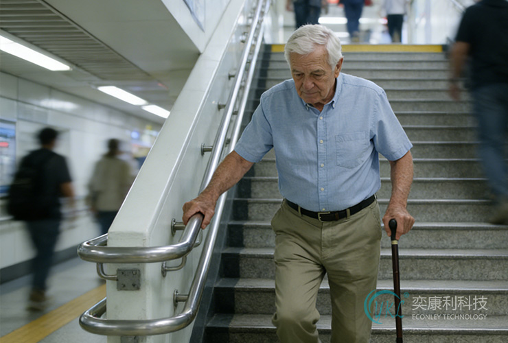 Hospital Corridor Handrail Enhancing Patient Safety And Care Efficiency