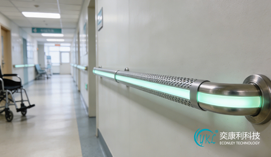 Nursing Home Corridor Handrail