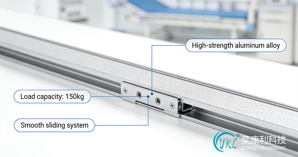 hospital ceiling curtain track