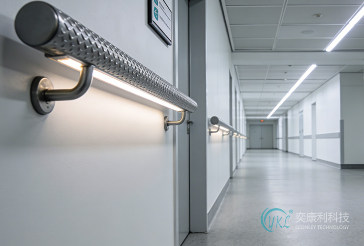Custom Corridor Handrail Solutions for Hospitals and Commercial Buildings