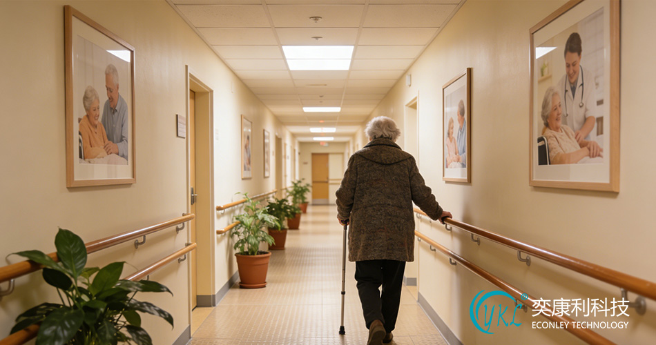 corridor handrail requirements